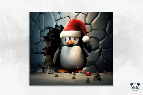 Bringing Holiday Cheer to Life with a Christmas Penguin 3D Tumbler Wrap