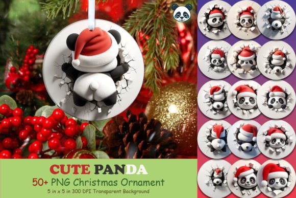 Cute Panda 3D Christmas Ornament Bundle: A Practical Guide for Holiday Creators