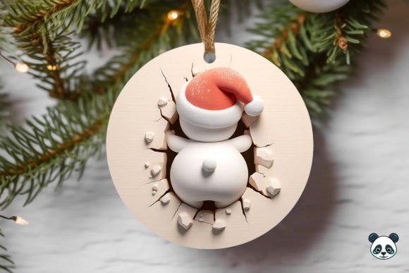 Evaluating the Adorable Snowman 3D Christmas Ornament Design for Sublimation Projects