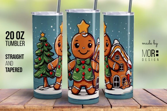 Evaluating the Christmas Tumbler Wrap Gingerbread 8 for Holiday Sublimation