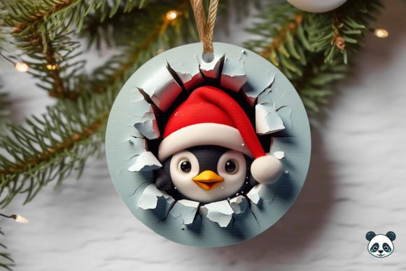 Evaluating the Cute Chibi Penguin 3D Christmas Ornament for Sublimation Projects