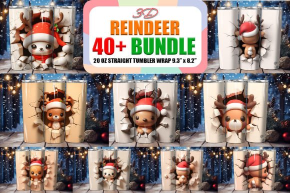 Evaluating the Reindeer 3D Christmas Tumbler Bundle for Sublimation Projects