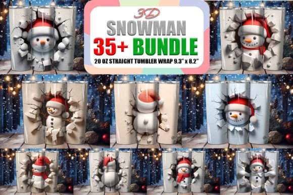 Evaluating the Snowman 3D Christmas Tumbler Wrap Bundle for Holiday Sublimation Projects