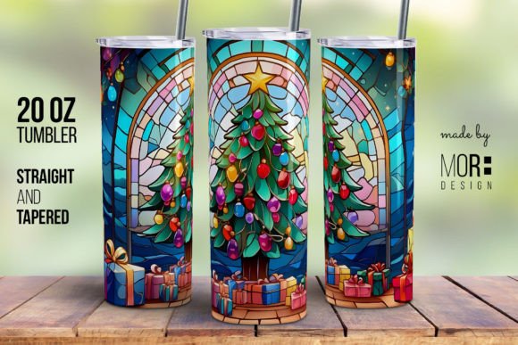 Stained Glass Christmas Tree Tumbler 4 Guide