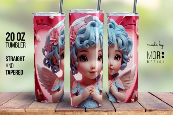 Valentine Cupid Tumbler Wrap PNG: Creative Guide